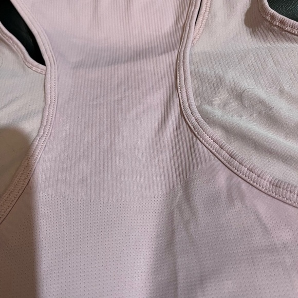 Gymshark , SOFT Lululemon Ribbed light PinkTank Top , gymshark Lululemon medium - Picture 5 of 6